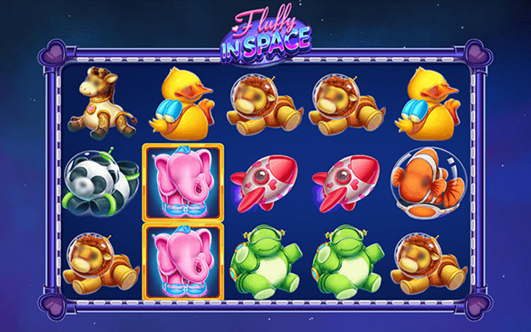 Fluffy In Space Slots SpinGenie