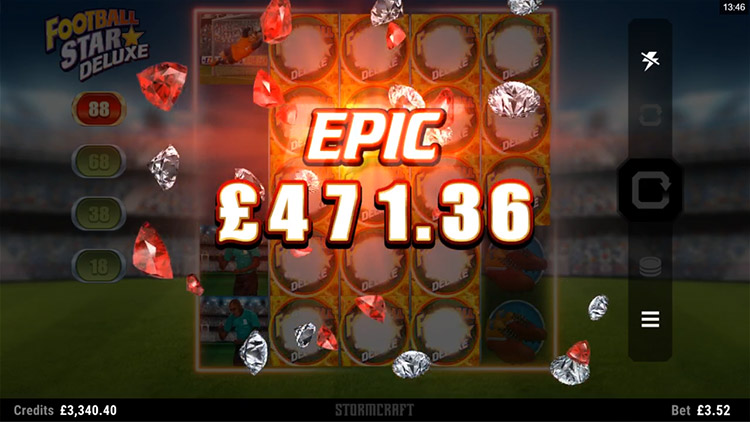 Football Star Deluxe Slots SpinGenie