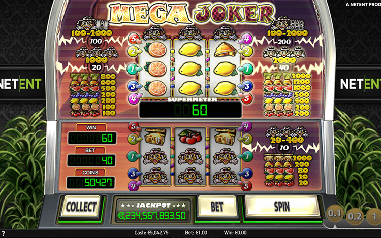 Mega Joker Slots SpinGenie